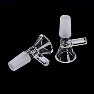 6pcsHigh Borosilicate Glass Pipe 14mm Round Disc Small Bowl, Glass Smoking Pipe Accessories.