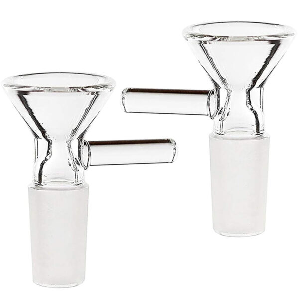6pcsHigh Borosilicate Glass Pipe 14mm Round Disc Small Bowl, Glass Smoking Pipe Accessories. - Image 5
