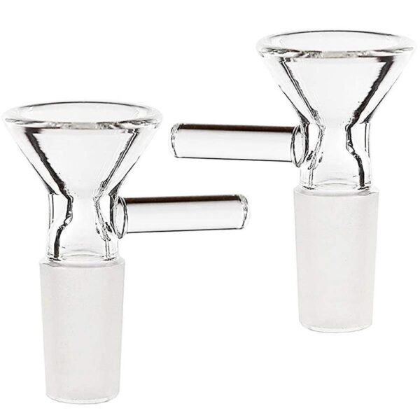 6pcsHigh Borosilicate Glass Pipe 14mm Round Disc Small Bowl, Glass Smoking Pipe Accessories. - Image 9