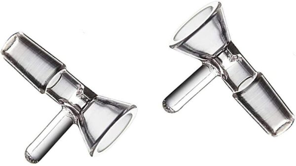 6pcsHigh Borosilicate Glass Pipe 14mm Round Disc Small Bowl, Glass Smoking Pipe Accessories. - Image 8