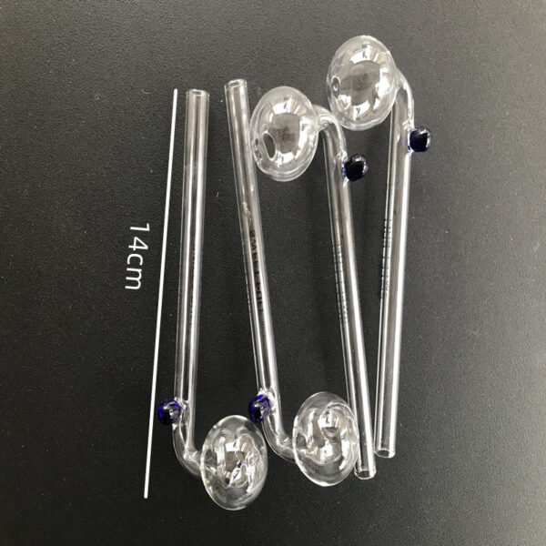 4-Piece Glass Tube 14mm Model Hookah Accessories, Hookah Set. - Image 2